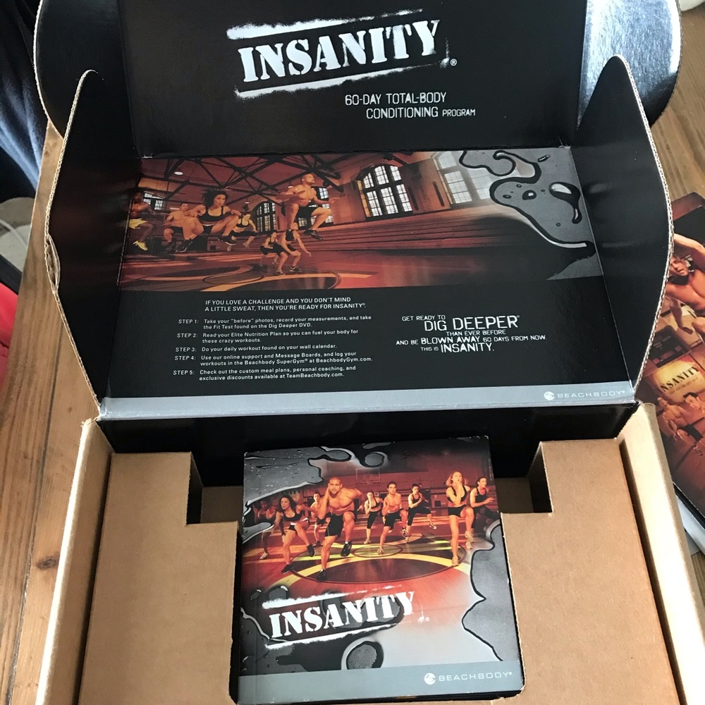 Insanity workout DVDs